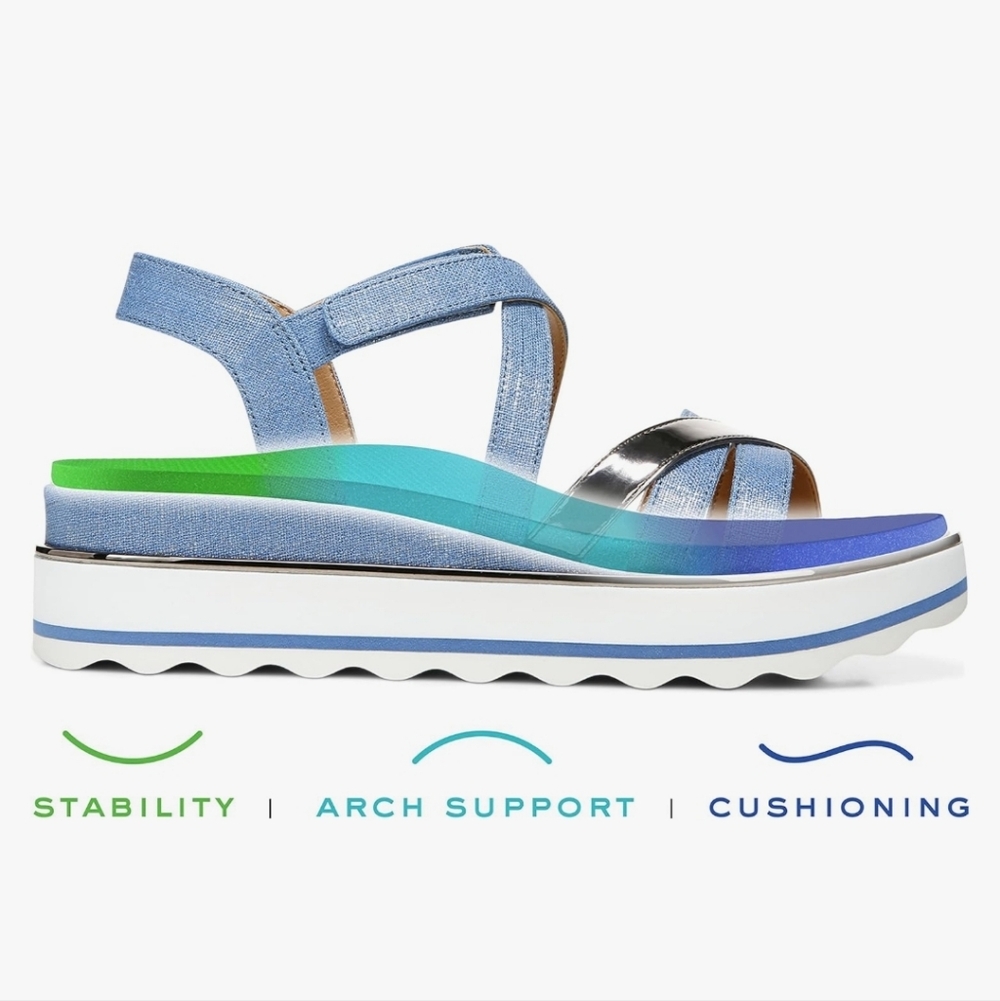 Vionic Women's Kellyn Platform Sandal Marshmallow… - image 2